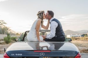 novios recien casados